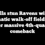 Bills stun Ravens with dramatic walk-off field goal after massive 4th-quarter comeback