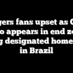 Chargers fans upset as Chiefs logo appears in end zone during designated home game in Brazil