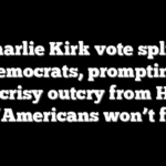 Charlie Kirk vote splits Democrats, prompting hypocrisy outcry from House GOP: ‘Americans won’t forget’