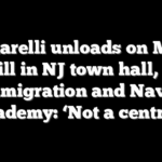 Ciattarelli unloads on Mikie Sherrill in NJ town hall, citing immigration and Naval Academy: ‘Not a centrist’