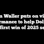 Darren Waller puts on vintage performance to help Dolphins grab first win of 2025 season