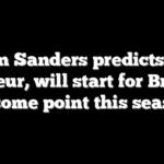 Deion Sanders predicts son, Shedeur, will start for Browns at some point this season
