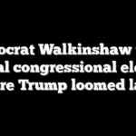 Democrat Walkinshaw wins special congressional election where Trump loomed large