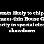 Democrats likely to chip away at razor-thin House GOP majority in special election showdown
