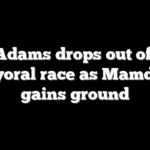 Eric Adams drops out of NYC mayoral race as Mamdani gains ground
