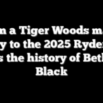 From a Tiger Woods major victory to the 2025 Ryder Cup, here is the history of Bethpage Black