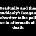 ‘Gradually and then suddenly’: Reagan speechwriter talks political violence in aftermath of Kirk’s death