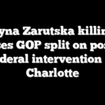 Iryna Zarutska killing exposes GOP split on possible federal intervention in Charlotte