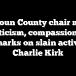 Loudoun County chair mixes criticism, compassion in remarks on slain activist Charlie Kirk
