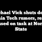 Michael Vick shuts down Virginia Tech rumors, remains focused on task at Norfolk State