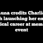 Rep. Luna credits Charlie Kirk with launching her entire political career at memorial event