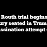 Ryan Routh trial begins after jury seated in Trump assassination attempt case
