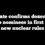 Senate confirms dozens of Trump nominees in first test of new nuclear rules