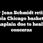 Sister Jean Schmidt retires as Loyola Chicago basketball chaplain due to health concerns