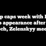 Trump caps week with Ryder Cup appearance after UN speech, Zelenskyy meeting