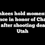 Yankees hold moment of silence in honor of Charlie Kirk after shooting death in Utah