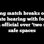 Yelling match breaks out in Senate hearing with former Biden official over ‘two spirit’ safe spaces