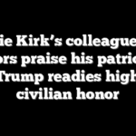 Charlie Kirk’s colleagues and pastors praise his patriotism as Trump readies highest civilian honor