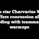 Colts star Charvarius Ward suffers concussion after colliding with teammate in warmups