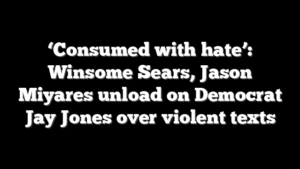 ‘Consumed with hate’: Winsome Sears, Jason Miyares unload on Democrat Jay Jones over violent texts