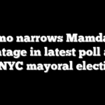 Cuomo narrows Mamdani’s advantage in latest poll ahead of NYC mayoral election