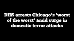 DHS arrests Chicago’s ‘worst of the worst’ amid surge in domestic terror attacks