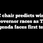 DNC chair predicts wins in key governor races as Trump agenda faces first test