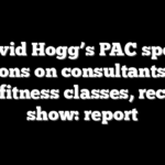 David Hogg’s PAC spent millions on consultants, ads and fitness classes, records show: report
