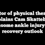 Doctor of physical therapy explains Cam Skattebo’s gruesome ankle injury and recovery outlook