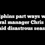 Dolphins part ways with general manager Chris Grier amid disastrous season