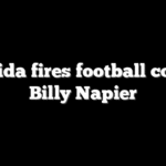 Florida fires football coach Billy Napier
