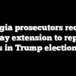 Georgia prosecutors request 90-day extension to replace Willis in Trump election case
