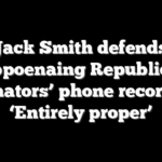 Jack Smith defends subpoenaing Republican senators’ phone records: ‘Entirely proper’