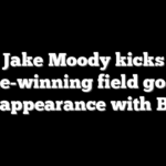 Jake Moody kicks game-winning field goal in first appearance with Bears
