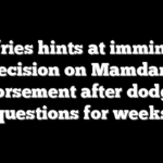 Jeffries hints at imminent decision on Mamdani endorsement after dodging questions for weeks