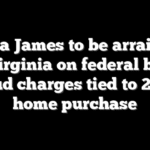 Letitia James to be arraigned in Virginia on federal bank fraud charges tied to 2020 home purchase