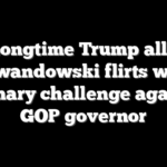 Longtime Trump ally Lewandowski flirts with primary challenge against GOP governor