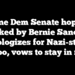 Maine Dem Senate hopeful backed by Bernie Sanders apologizes for Nazi-style tattoo, vows to stay in race