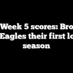 NFL Week 5 scores: Broncos give Eagles their first loss of season