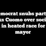 NY Democrat snubs party line, backs Cuomo over socialist rival in heated race for NYC mayor