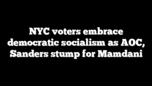 NYC voters embrace democratic socialism as AOC, Sanders stump for Mamdani