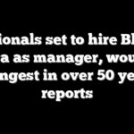 Nationals set to hire Blake Butera as manager, would be youngest in over 50 years: reports