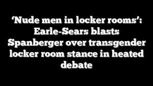 ‘Nude men in locker rooms’: Earle-Sears blasts Spanberger over transgender locker room stance in heated debate