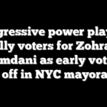 Progressive power players rally voters for Zohran Mamdani as early voting kicks off in NYC mayoral race