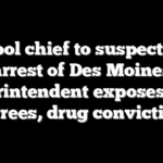 School chief to suspect: ICE arrest of Des Moines superintendent exposes fake degrees, drug convictions