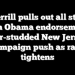 Sherrill pulls out all stops with Obama endorsement, star-studded New Jersey campaign push as race tightens
