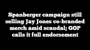 Spanberger campaign still selling Jay Jones co-branded merch amid scandal; GOP calls it full endorsement