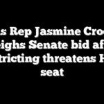 Texas Rep Jasmine Crockett weighs Senate bid after redistricting threatens House seat