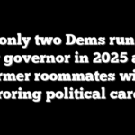The only two Dems running for governor in 2025 are former roommates with mirroring political careers