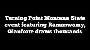 Turning Point Montana State event featuring Ramaswamy, Gianforte draws thousands